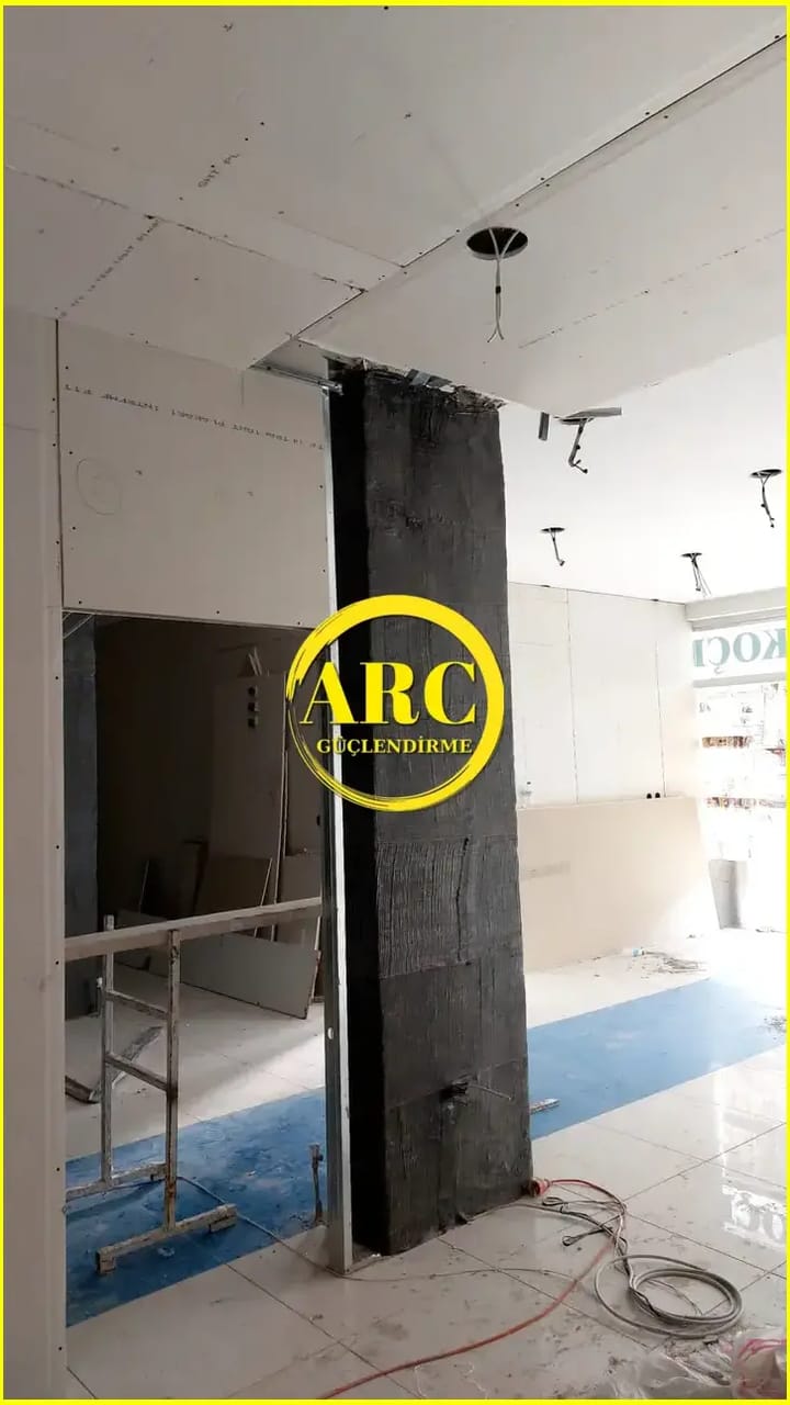 Arnavutkoy'deki kiris guclendirme projelerimizden bir goruntu