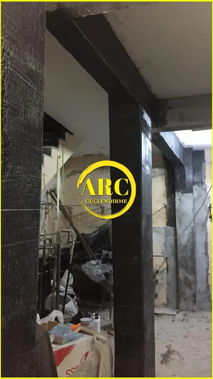 Artvin CFRP Plaka Uygulama Ornekleri