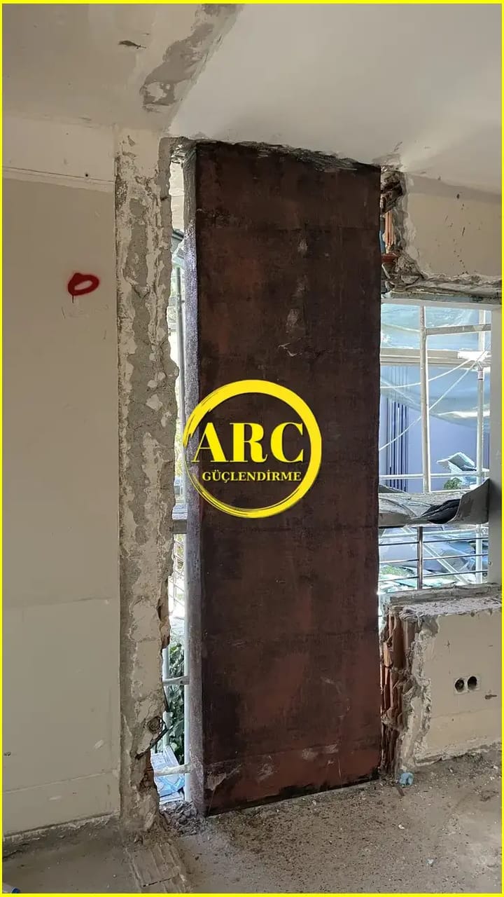 Avcilar'daki binalarda temel guclendirme detay calismasi