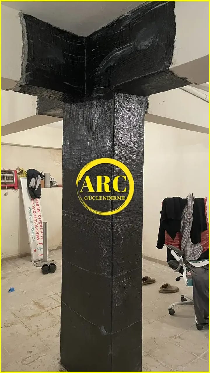 Avcilar'da CFRF plaka ile guclendirme uygulama goruntusu