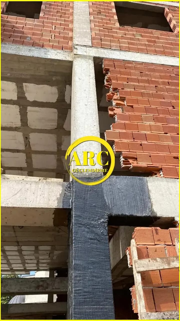 Bahcelievler Kolon Guclendirme CFRP Uygulamasi