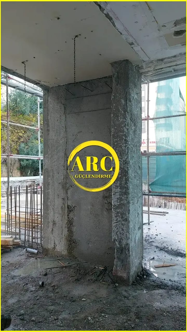 Bakirkoy beton kolon guclendirme projesi