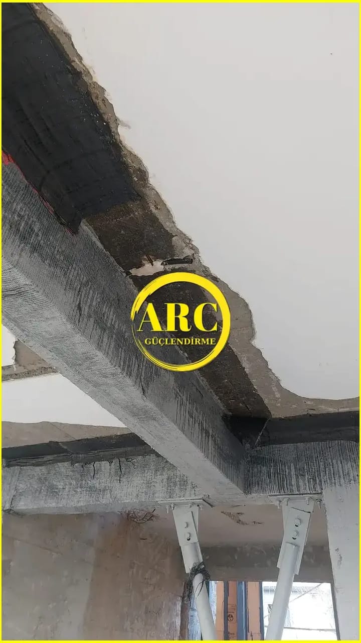 Bakirkoy CFRP sargi uygulama alani