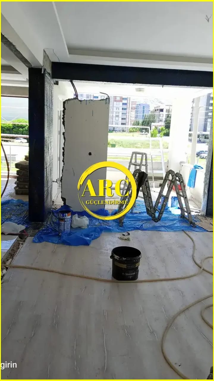 Beylikduzu'nde elyaf takviyeli kompozit guclendirme