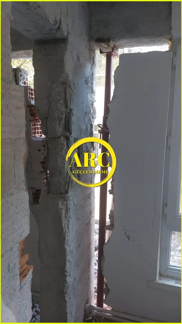 Bodrumda duvarlar icin gelistirilmis guclendirme cozumu