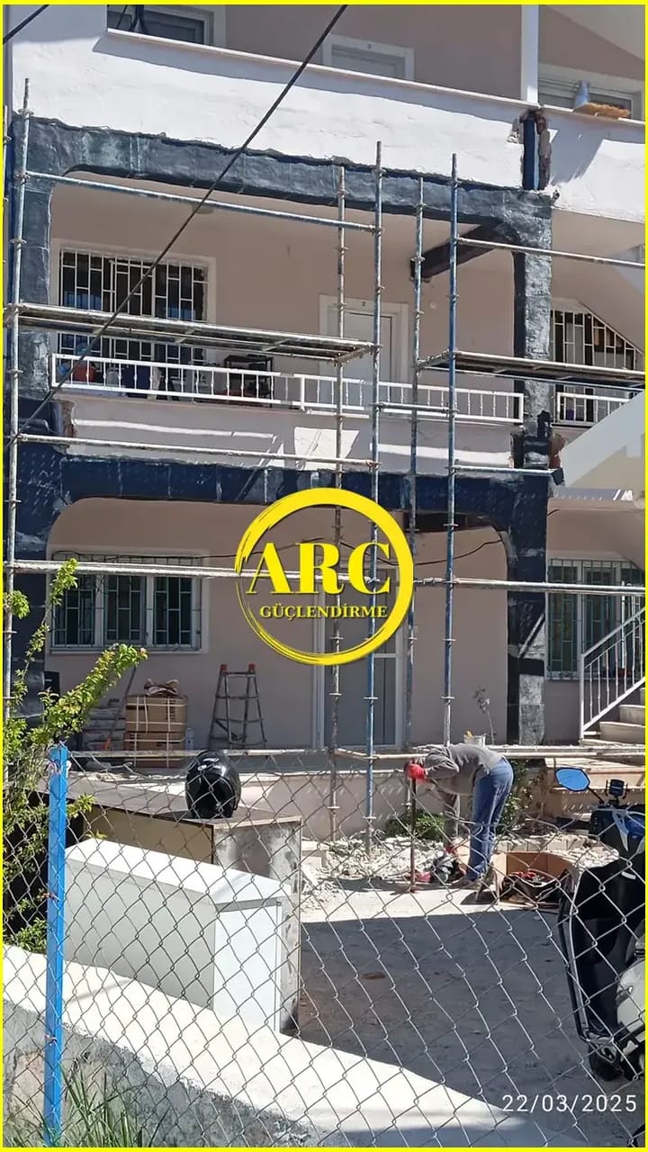 Bursa Nilufer bolgesinde kiris guclendirme ornegi