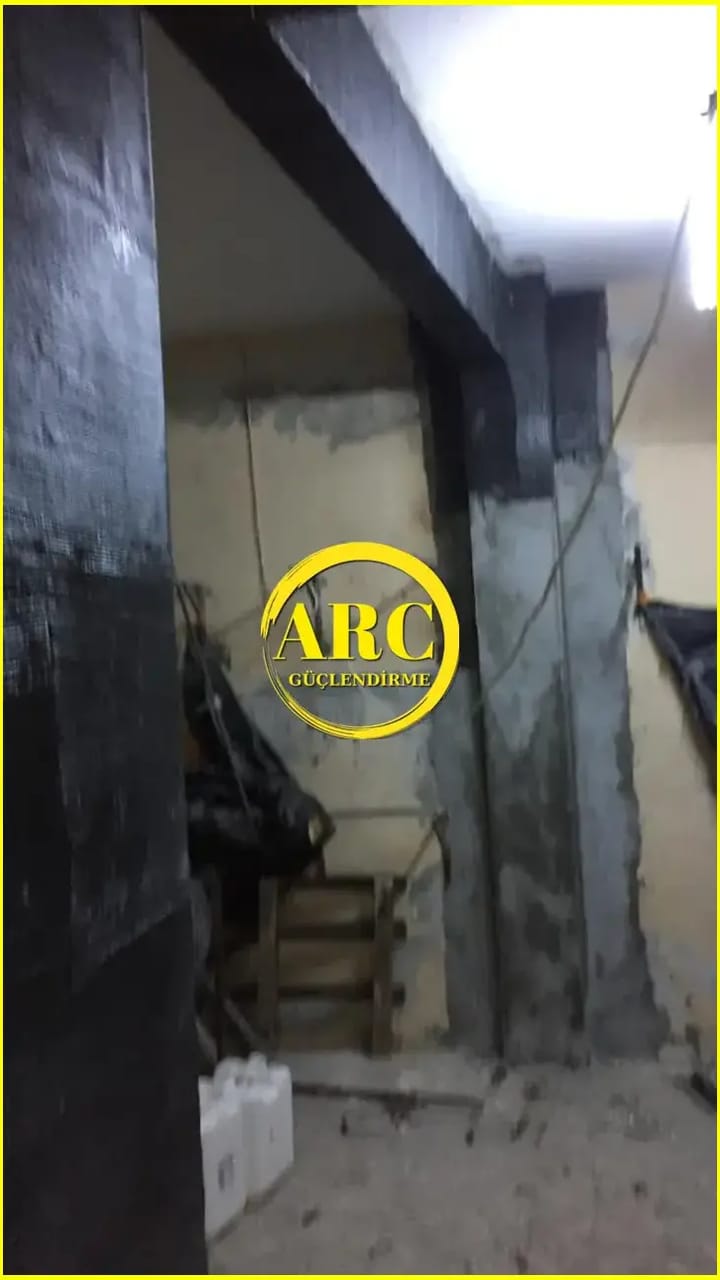 Çankırı'da zemin güçlendirme projesi detay görüntüsü