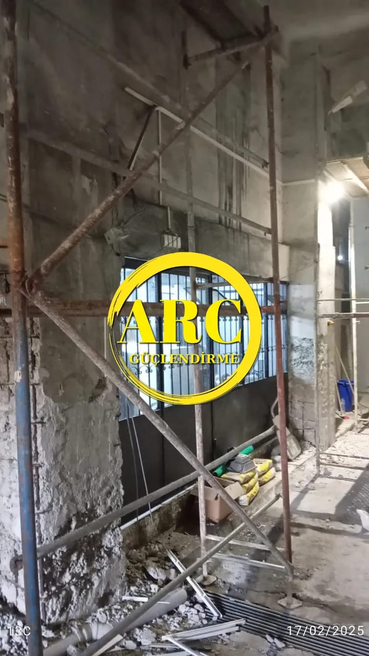 Depreme karşı kolon sargılama ve güçlendirme