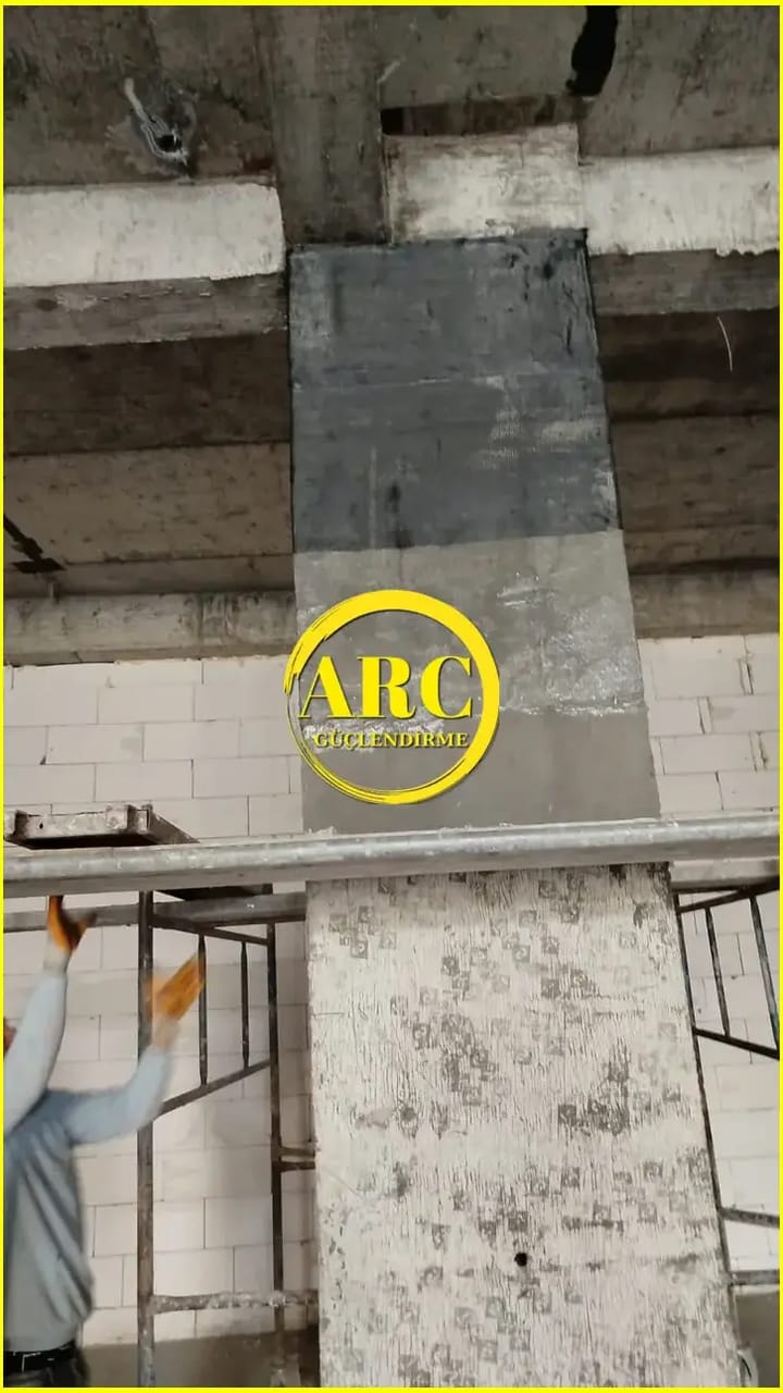 Çorlu FRP Kiriş Güçlendirme Detayı 2