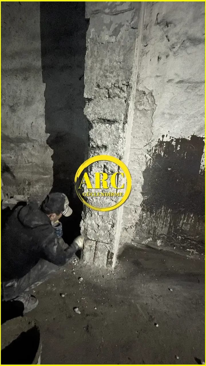 Çorum FRP Kolon Güçlendirme 2