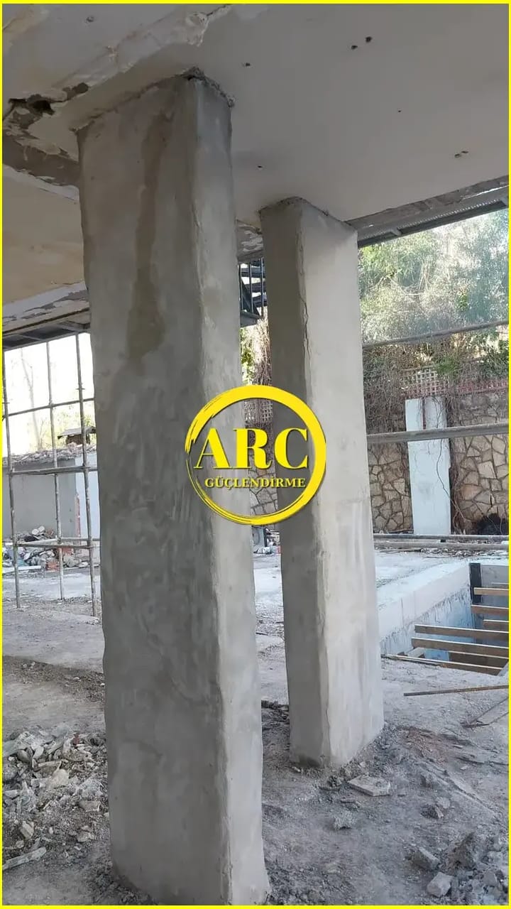 Denizli Saraykoy’de frp plaka guclendirme uygulamasi