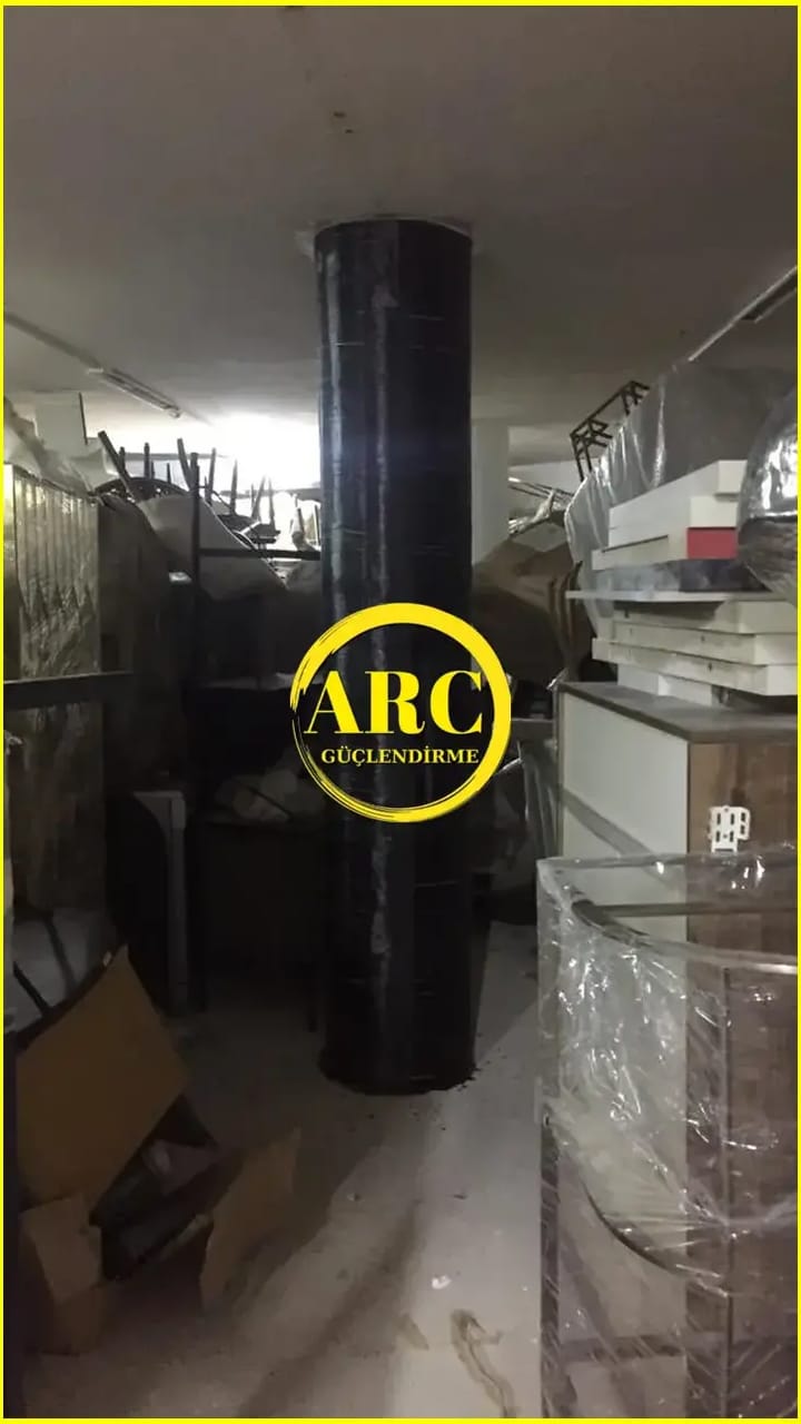 Edirne Duvar CFRP Şerit Guclendirme Ornegi