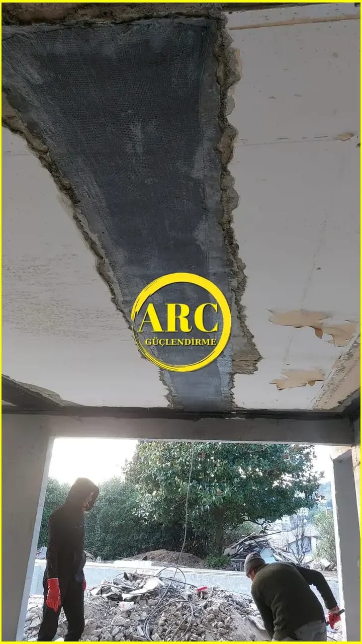 Edirne Kiriş FRP Elyaf Guclendirme Projesi