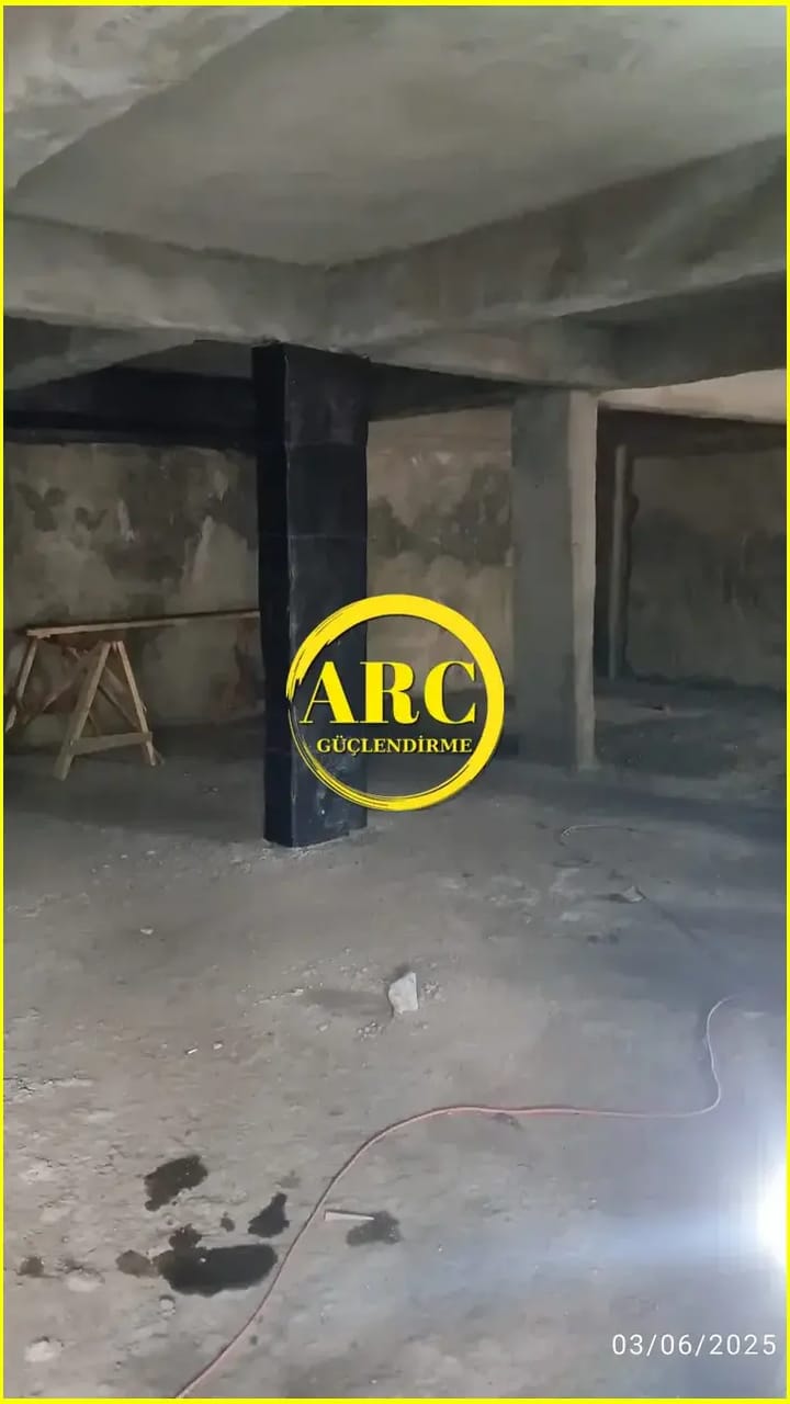 Eminonu bina CFRPR guclendirme uygulama ornegi