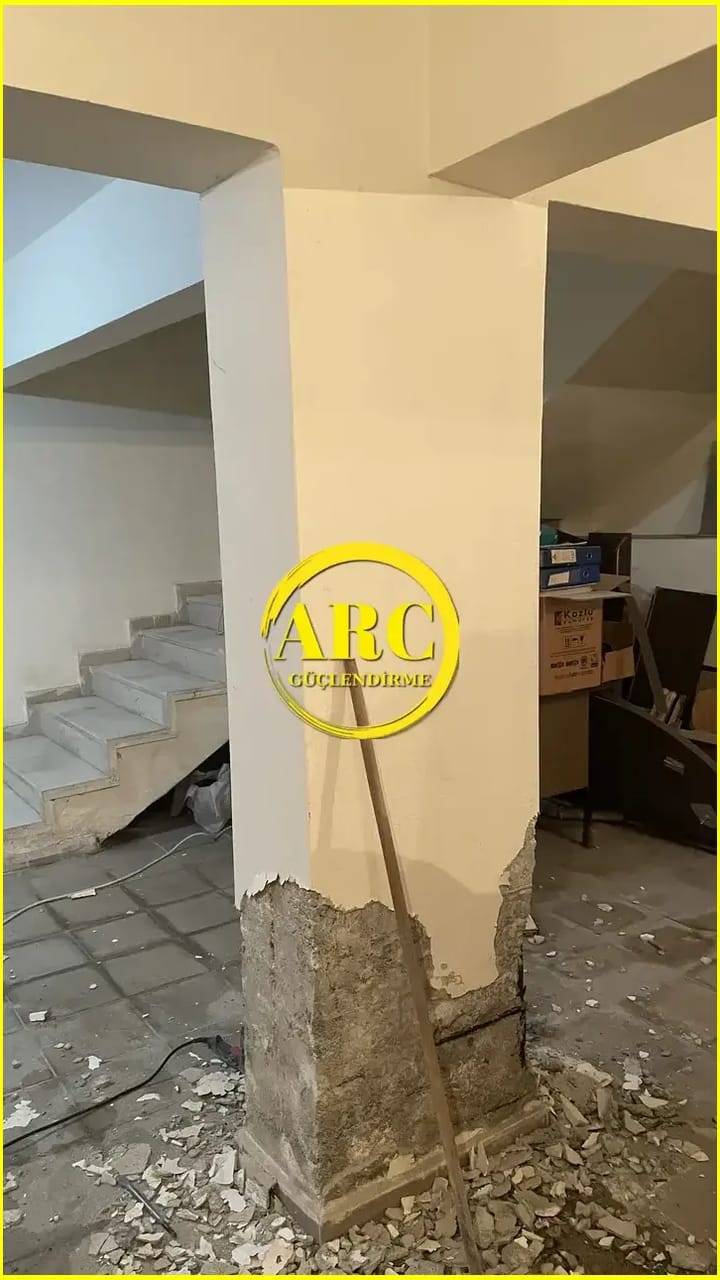 Esenyurt Kolon Karbon Elyaf Guclendirme Uygulama Projesi