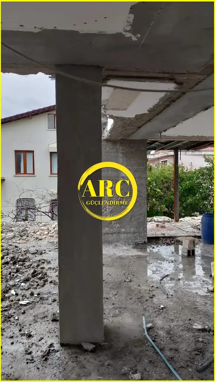 Fatih CFRP plaka guclendirme uygulamasi