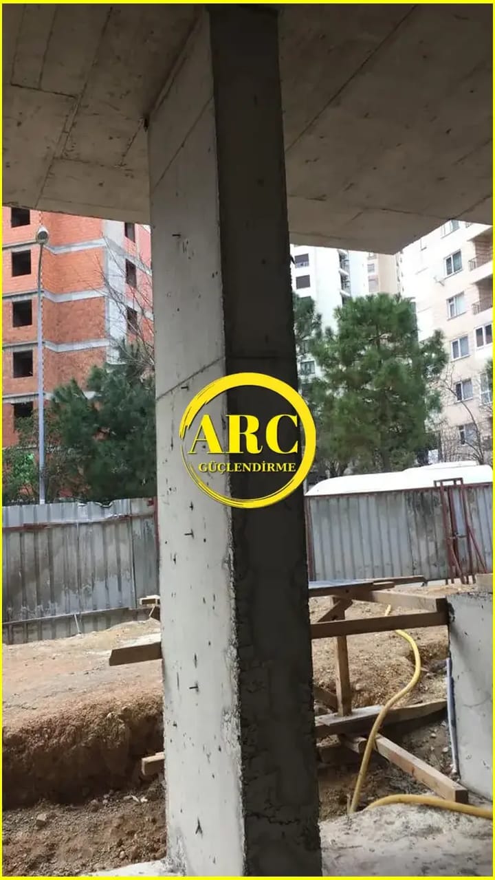 Florya Kolon Guclendirme CFRP Plaka Montaji