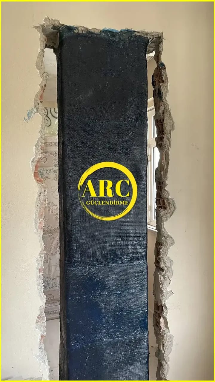 Bayburt Mugla koyunde hasarli kiris onarim ve takviye islemi