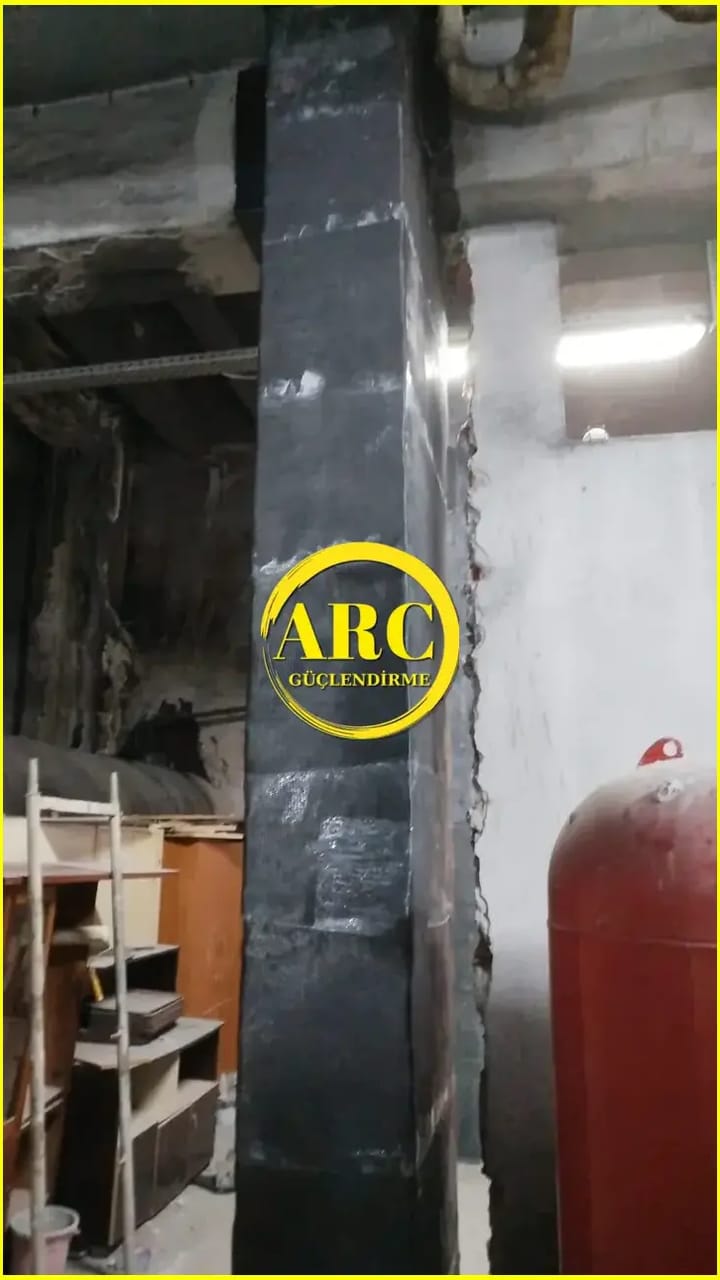 Sisli'de zemin guclendirme islemi tamamlanmis alan