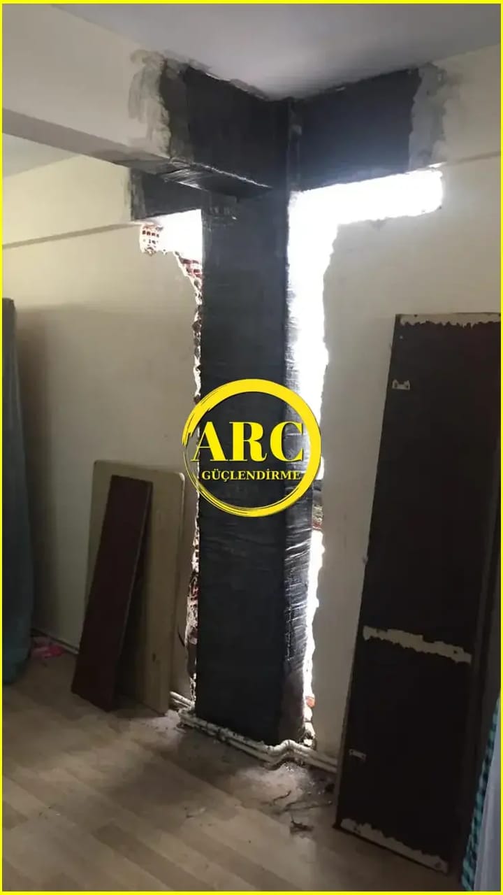 Uskudar'da bina deprem guclendirme uygulama ornegi