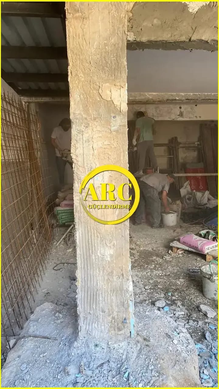 Hatay Kolon Guclendirme Projesi Saha Goruntuleri