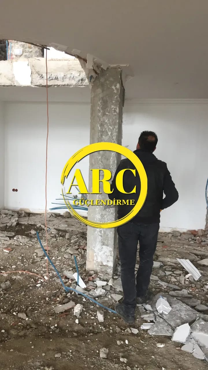 İstanbul Fatih'te tarihi yığma yapı duvar güçlendirme