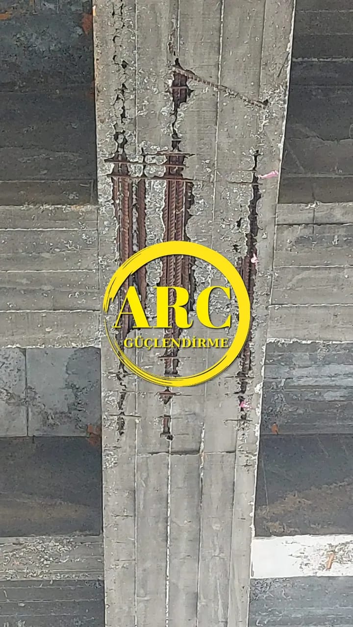 İzmir Konak'ta otopark zemini güçlendirmesinde karbon fiber plaka uygulaması