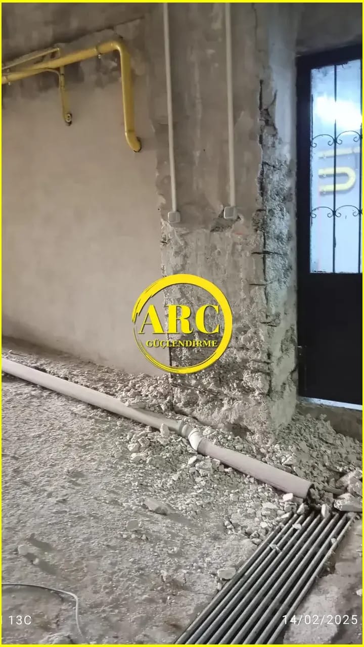 Kilis bina guclendirme tamamlanmis proje genel gorunumu