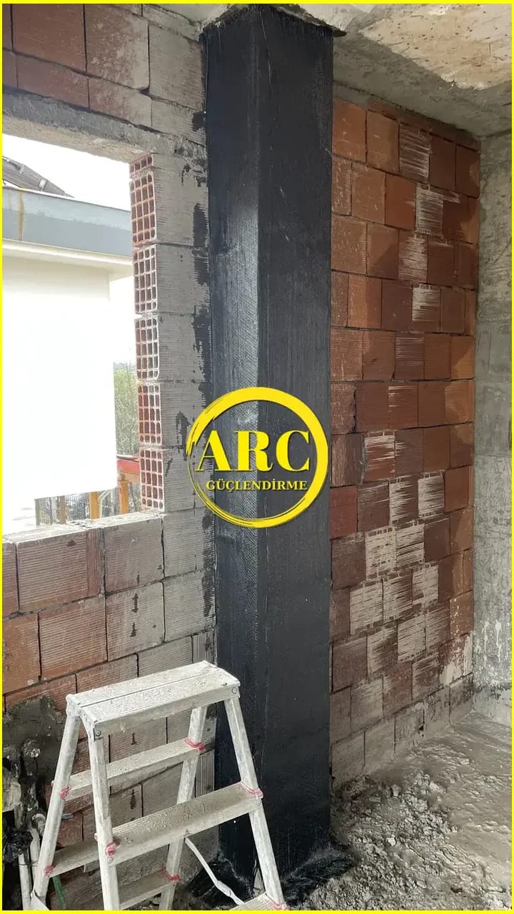 Kirikkale frp kiris guclendirme uygulama goruntusu