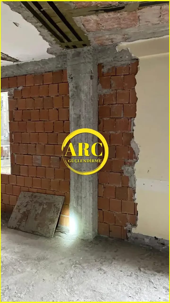 Kutahya CFRP karbon fiber guclendirme islemi