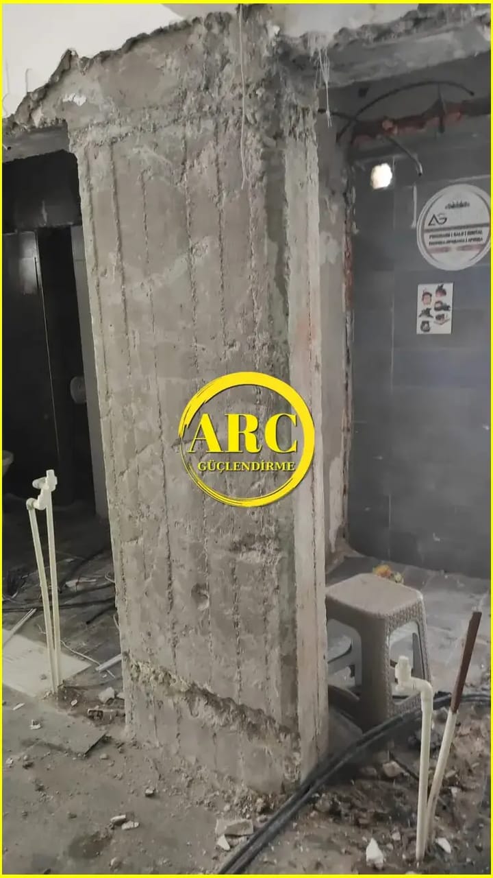 Mersin CFRP plaka montaj islemleri