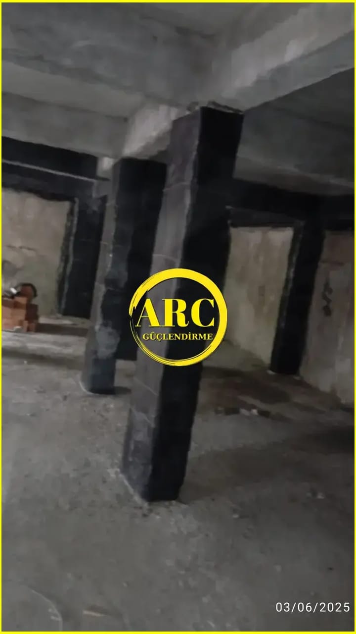 Merzifon duvar catlak onarimi ve FRP ile guclendirme