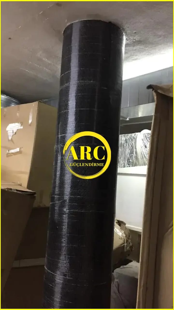 Merzifon'da karbon elyaf sarim teknigi ile yapisal guclendirme