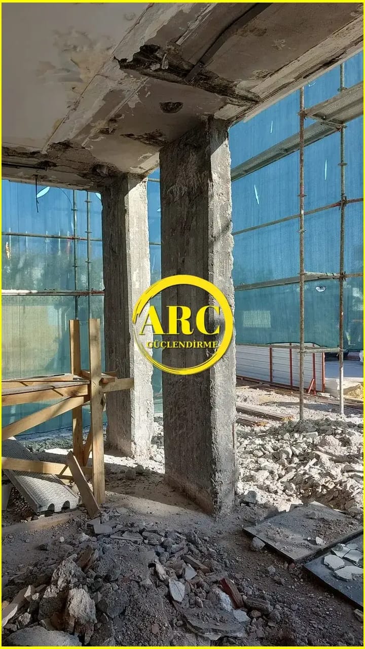 Mugla Bodrum FRP kiris guclendirme uygulama detayi