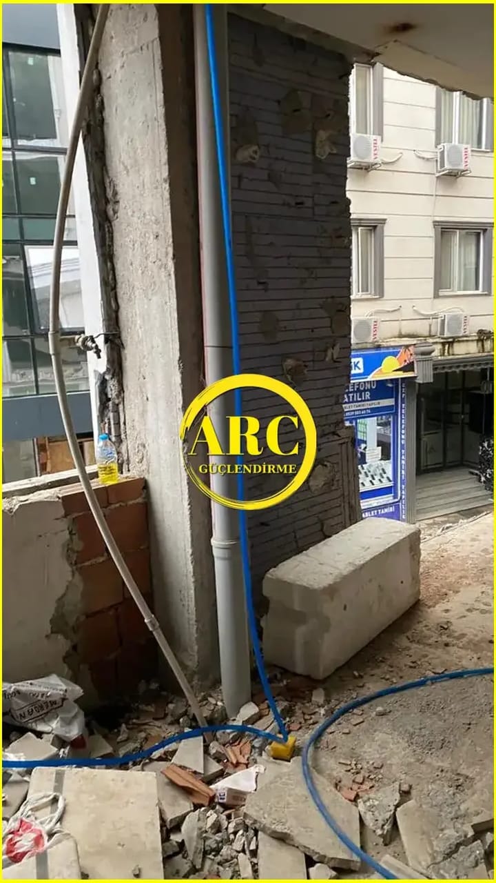 Mugla Koycegiz CFRP kiris guclendirme projesi