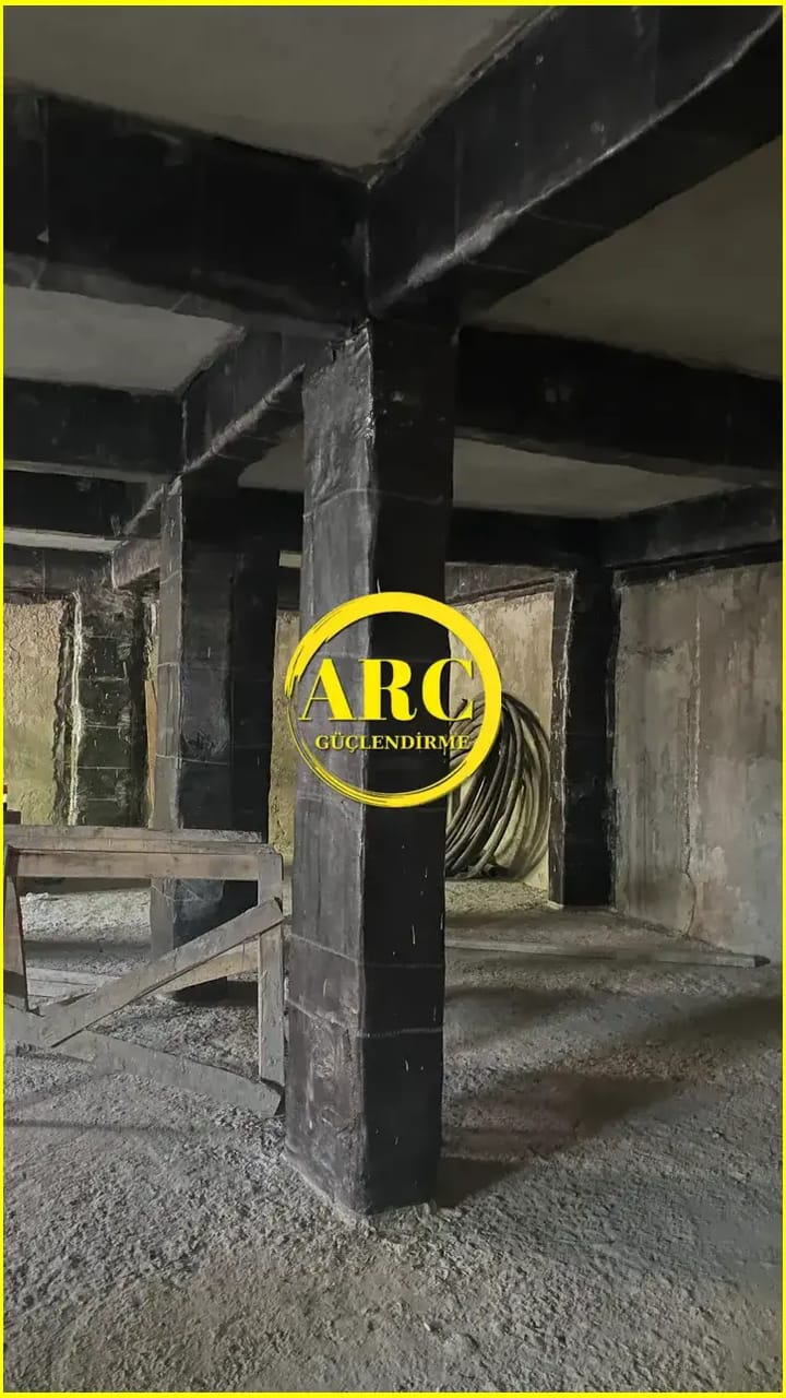 Ordu Bolgesinde Zemin Guclendirme Karbon Fiber Uygulamasi