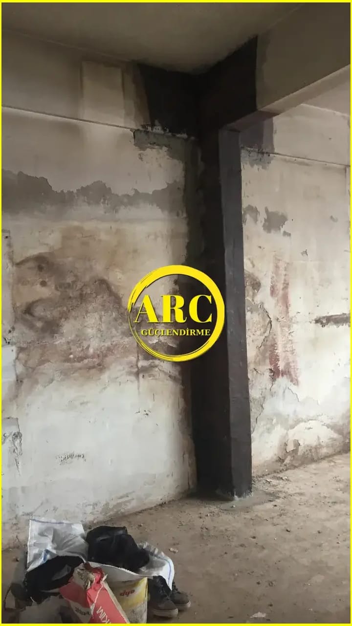 Sakarya duvar guclendirme karbon elyaf uygulamasi