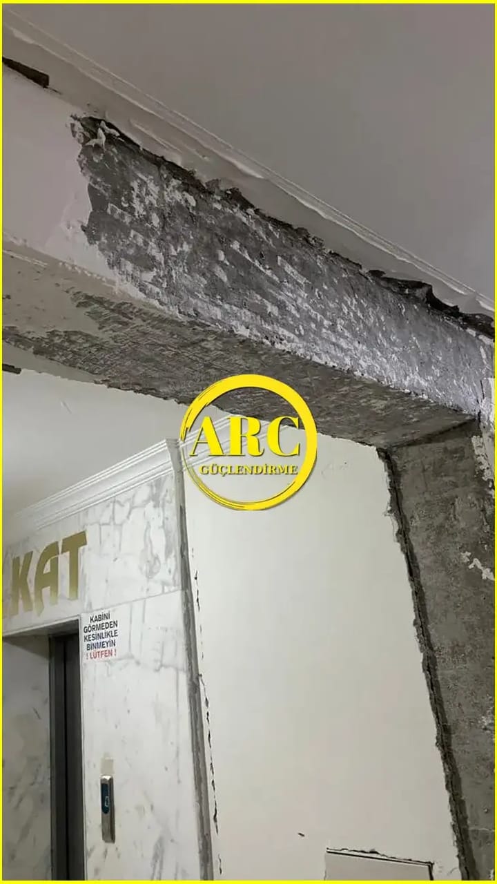 Sile Bolgesinde Karbon Fiber Kolon Guclendirme Projesi