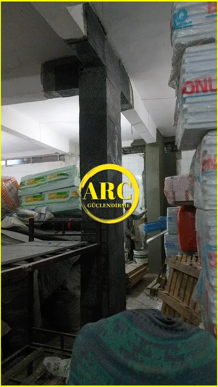 Silivri Duvar Guclendirme Karbon Fiber Uygulamasi