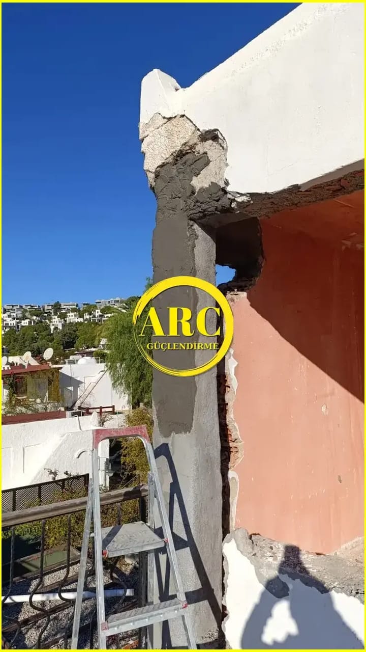 Sivas Karbon Fiber Guclendirme Uygulama Projesi