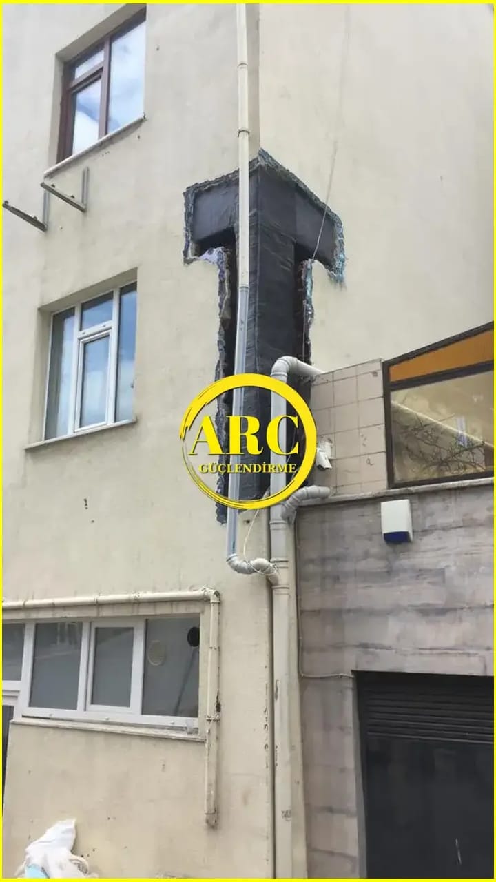 Sultangazi icin cfrp ile kiriş guclendirme calismasi ornegi