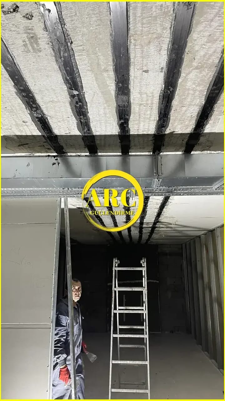 Tekirdag Muratlida Duvar Guclendirme Elyaf Sistemi