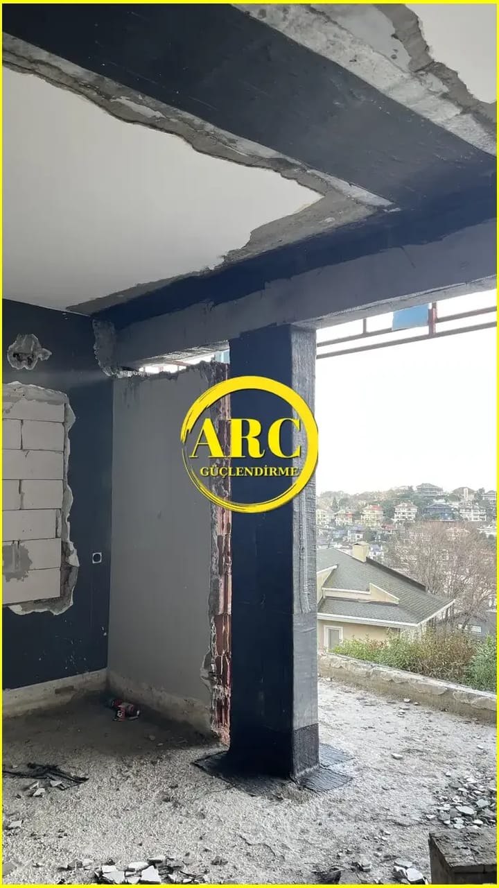 Umraniye deprem dayanikli duvar guclendirme ornegi