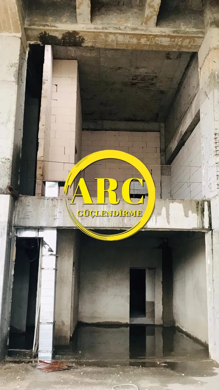 Yığma yapı duvar güçlendirme karbon file uygulaması