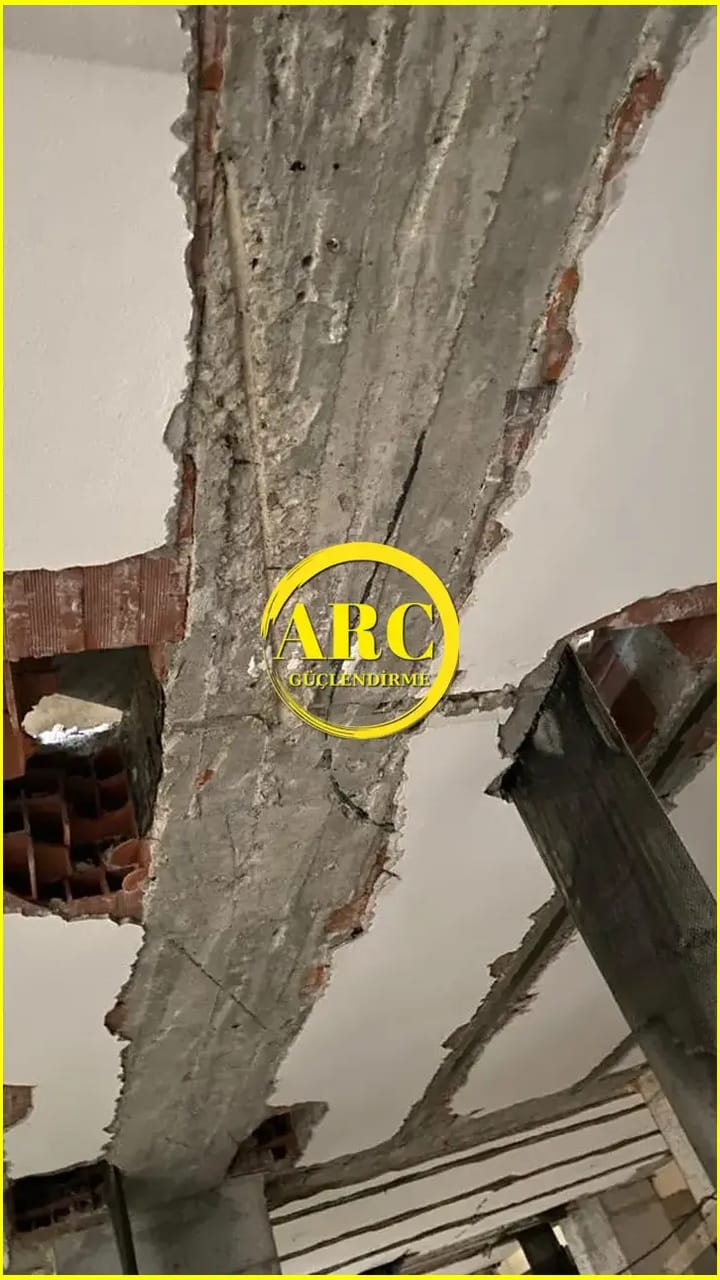 Zeytinburnu bolgesinde gerceklesen kompozit guclendirme detay calismasi