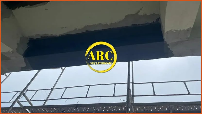 Öne çıkan resim: Kirişlerde Sehim (Eğilme) ve Kesme Çatlaklarına Karbon Fiber Çözümü